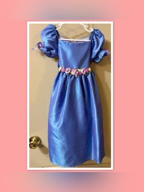 Crayon Kids Iridescent Periwinkle Purple Toddler Dress ~ Size 3T